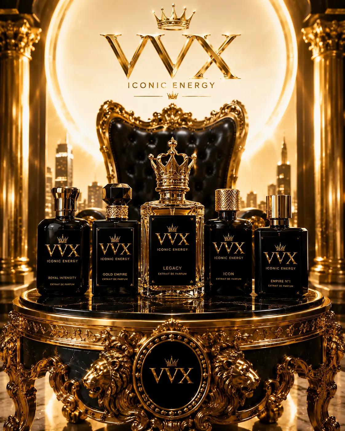 Extrait de Parfum Collection — Five-fragrance discovery set
