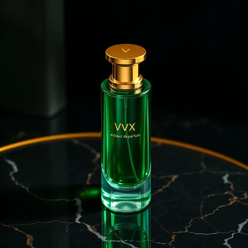 VVXHQ Empire N°1 Extrait in Emerald Court, Bergamot · cedar · green oud extrait